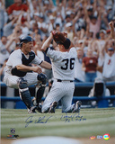 David Cone And Joe Girardi Dual Autographed Cone Inscribed 'PG 7-18-99' Celebration Photograph