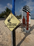 Kite Surfing Zone on the Beach in Mui Ne, Vietnam