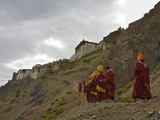 Buy A Procession of Monks on Day 2 of the Karsha Gustor Festival at AllPosters.com