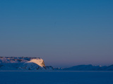 In the Far North, the Low Sun Causes a 24 Hour Alpenglow in Spring
