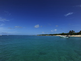 A Boat Along a Beach in Fajardo