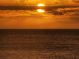 A Setting Sun Where the Perfect Maui Vacation Begins... at Ka'Anapali Photographic Print