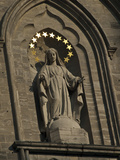 Detail of the Notre-Dame Basilica in Montreal, Canada