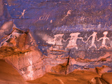 Prehistoric Indian Petroglyphs, Valley of Fire State Park, Nevada