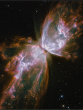 A Dying Star in the Center of the Butterfly Nebula