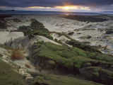 Sunset from Sand Dunes Above Mason Bay Beach, Rakiura National Park, Stewart Island, New Zealand