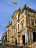 The 1929 Exposition Building at the Plaza De Espana, Sevilla