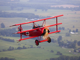 A Replica Fokker Dr. I, a Red Triplane as Flown by the Red Baron