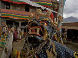 Buy A Performance of the Black Hat Dance at the Karsha Gustor Festival at AllPosters.com