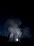 Buy Steam Rising from Daisy Geyser in Yellowstone National Park at AllPosters.com
