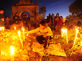 Day of the Dead Celebration in the Town Cemetery