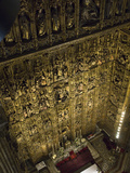The Altar of the Cathedral of Seville, the Largest Gothic Cathedral