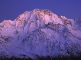 Mt Cook or Aoraki Bathed in Pre-Dawn Light, Mt Cook National Park, New Zealand