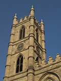 Detail of the Notre-Dame Basilica in Montreal, Canada