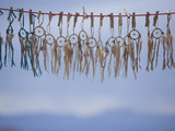 Souvenir Dream Catchers Against the Sky