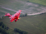 A Replica Fokker Dr. I, a Red Triplane as Flown by the Red Baron