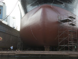 Buy Bulb Nose of a Ship in Gdansk Dry Dock Shipyard at AllPosters.com