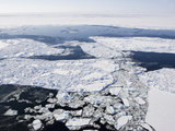 Hudson Bay in Spring Showing Ice Break-Up, Churchill, Manitoba, Canada - Party Travel