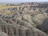 Eroded Landscape, Badlands National Park, South Dakota