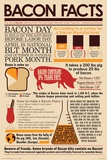 Buy Bacon Facts at AllPosters.com