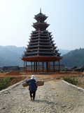 A Drum Tower under Construction