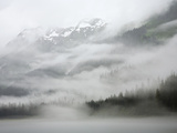 Buy Clouds and Mist over Forest, Admiralty Island National Monument, Inside Passage, Alaska at AllPosters.com