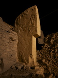 Buy A Pillar with a Vulture, Scorpion and a Headless Human at Gobekli Tepe at AllPosters.com