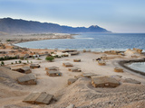 The Bedouin Tourist Village of Ras-Al-Satan on the Red Sea