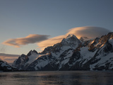 High Altitude Lenticular Clouds Above South Georgia