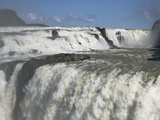 A Detail of Gullfoss Falls, Near Reykjavik, Iceland