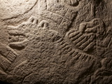 Buy A Broken Pillar with a Carved Vulture Stands at Gobekli Tepe at AllPosters.com