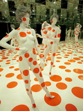 The Infinity Dots Mirrored Room at the Mattress Factory Museum