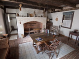The Cooking Kitchen of a Historic Colonial Home