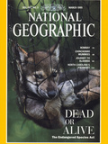 Cover of the March, 1995 Issue of National Geographic Magazine