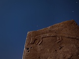 Buy A Pillar with a Carved, Elongated Fox Stands at Gobekli Tepe at AllPosters.com