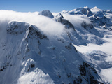 Buy Andean Peaks Crest the Clouds Above the Northern Patagonian Ice Field at AllPosters.com