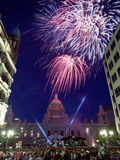Buy Fireworks Display at Belfast City Hall at AllPosters.com