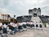 Buy Primary School Graduates Learn About their National History at AllPosters.com