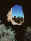 Buy Rock Formations Viewed Through an Eroded Limestone Formation at AllPosters.com
