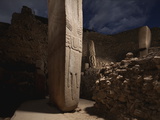 Buy Pillars at the Temple of Gobekli Tepe May Represent Priestly Dancers at AllPosters.com