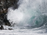 Surf Breaking Against Rocks on Snaefellsnes Peninsula, Iceland