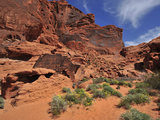 Sandstone Cliffs in the Valley of Fire State Park
