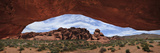 Rock Formations Through a Giant Arch in Valley of Fire State Park
