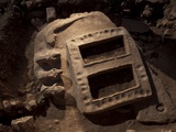 Buy On the Floor of One Ring of Pillars at Gobekli Tepe Lie the Remains of a Portal at AllPosters.com