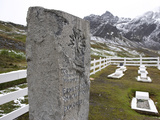 Grave of Sir Ernest Shackleton in Grytviken