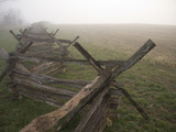 Morning Fog over This Civil War Battlefield Photographic Print