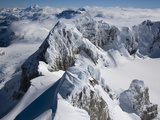 Buy Andean Peaks Crest the Clouds Above the Northern Patagonian Ice Field at AllPosters.com