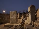 Buy A Broken Pillar with a Carved, Elongated Fox Stands at Gobekli Tepe at AllPosters.com