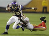 49ers Vikings Football: Minneapolis, MN - Adrian Peterson
