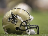 Saints Football: Metairie, LOUISIANA - New Orleans Saints Helmet